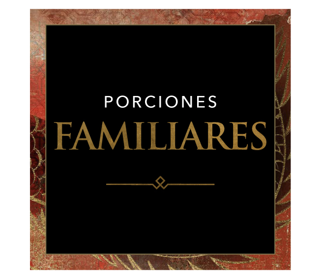Menú Porcion Familiar